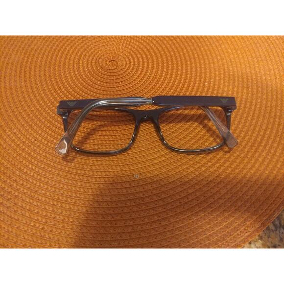 EMPORIO ARMANI EA3120 5572 55mm Black Gray Eyeglasses RX Frames - Picture 9 of 10